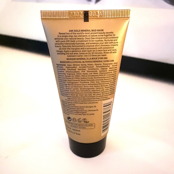 Ahava - 24k Gold Mineral Mask - Picture 3 of 5